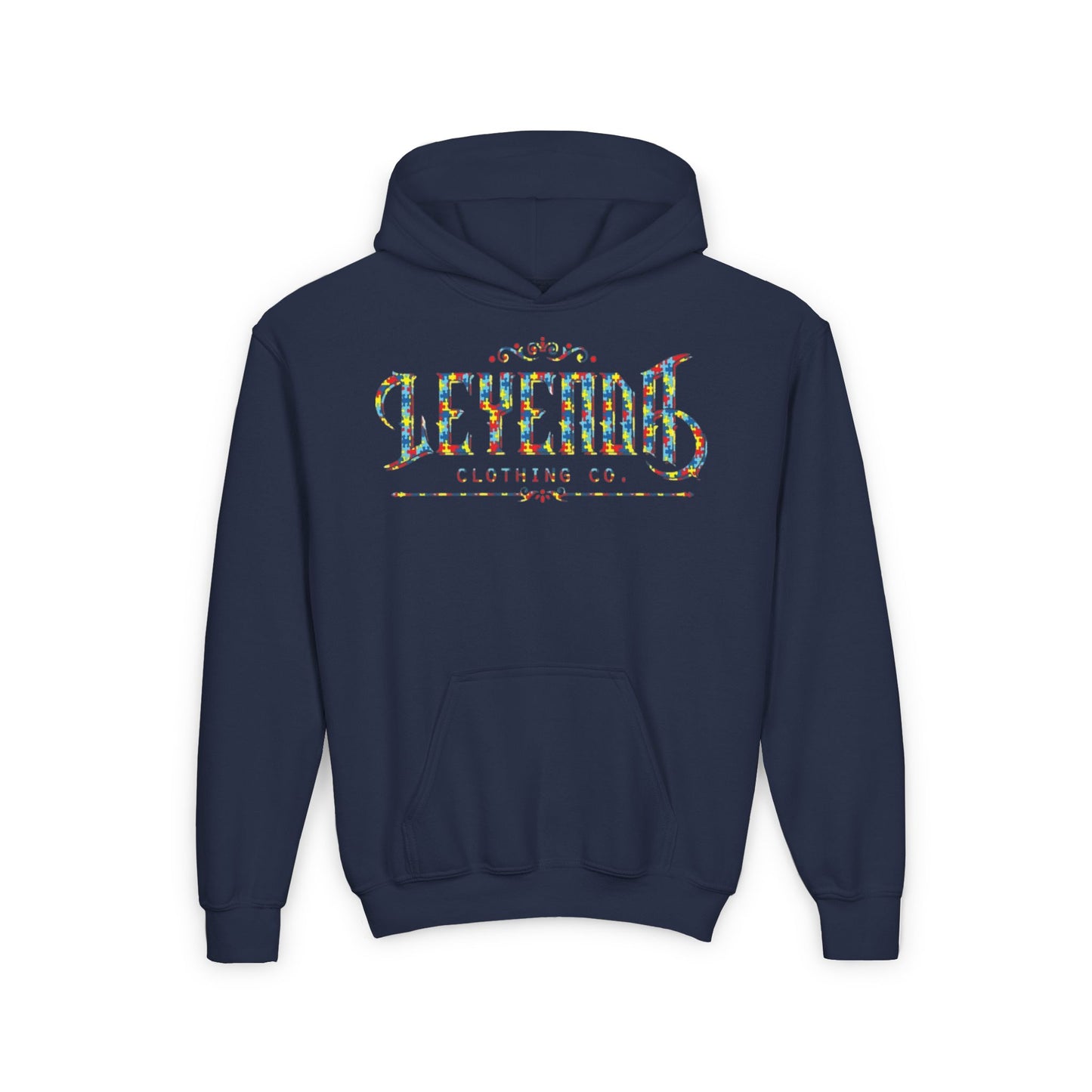 LEYENDA "Autism Awareness" Kids Hooded Sweatshirt