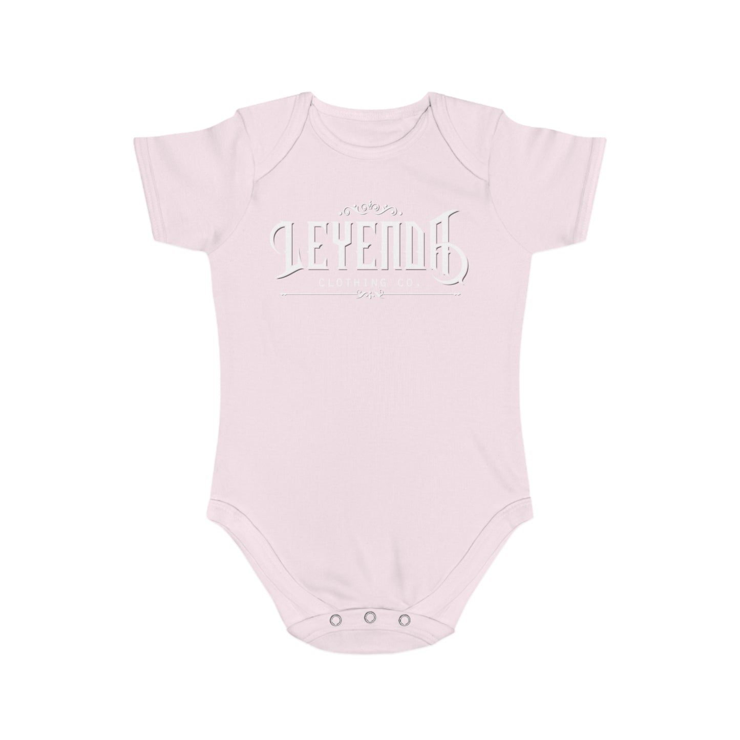 LEYENDA Short Sleeve Baby Bodysuit