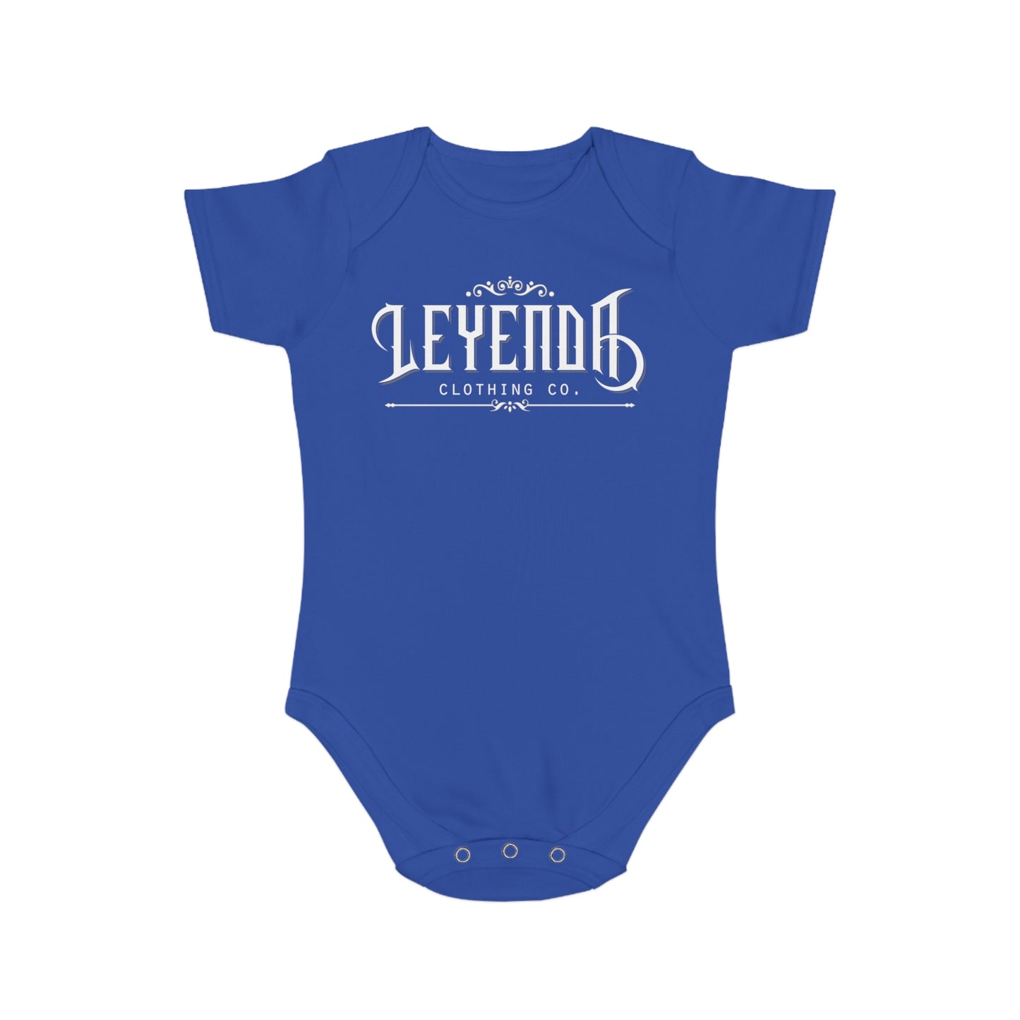 LEYENDA Short Sleeve Baby Bodysuit