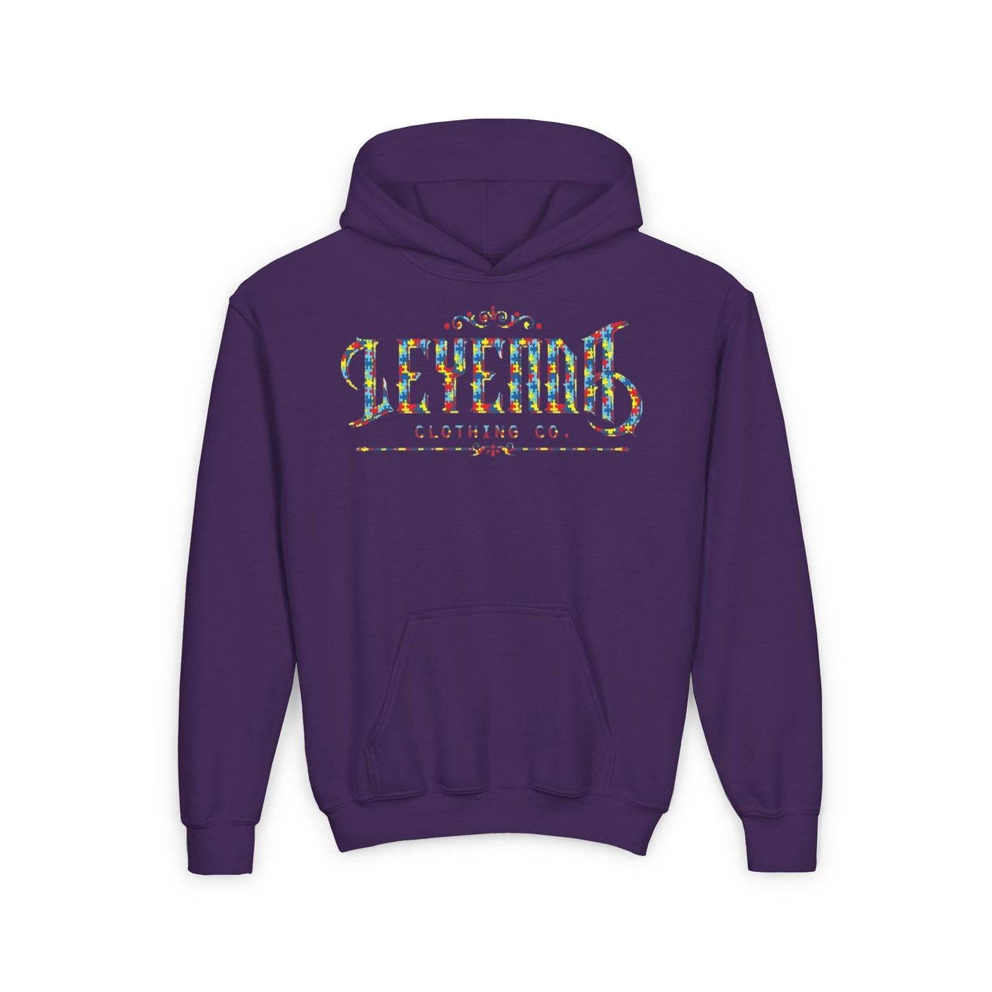 LEYENDA "Autism Awareness" Kids Hooded Sweatshirt