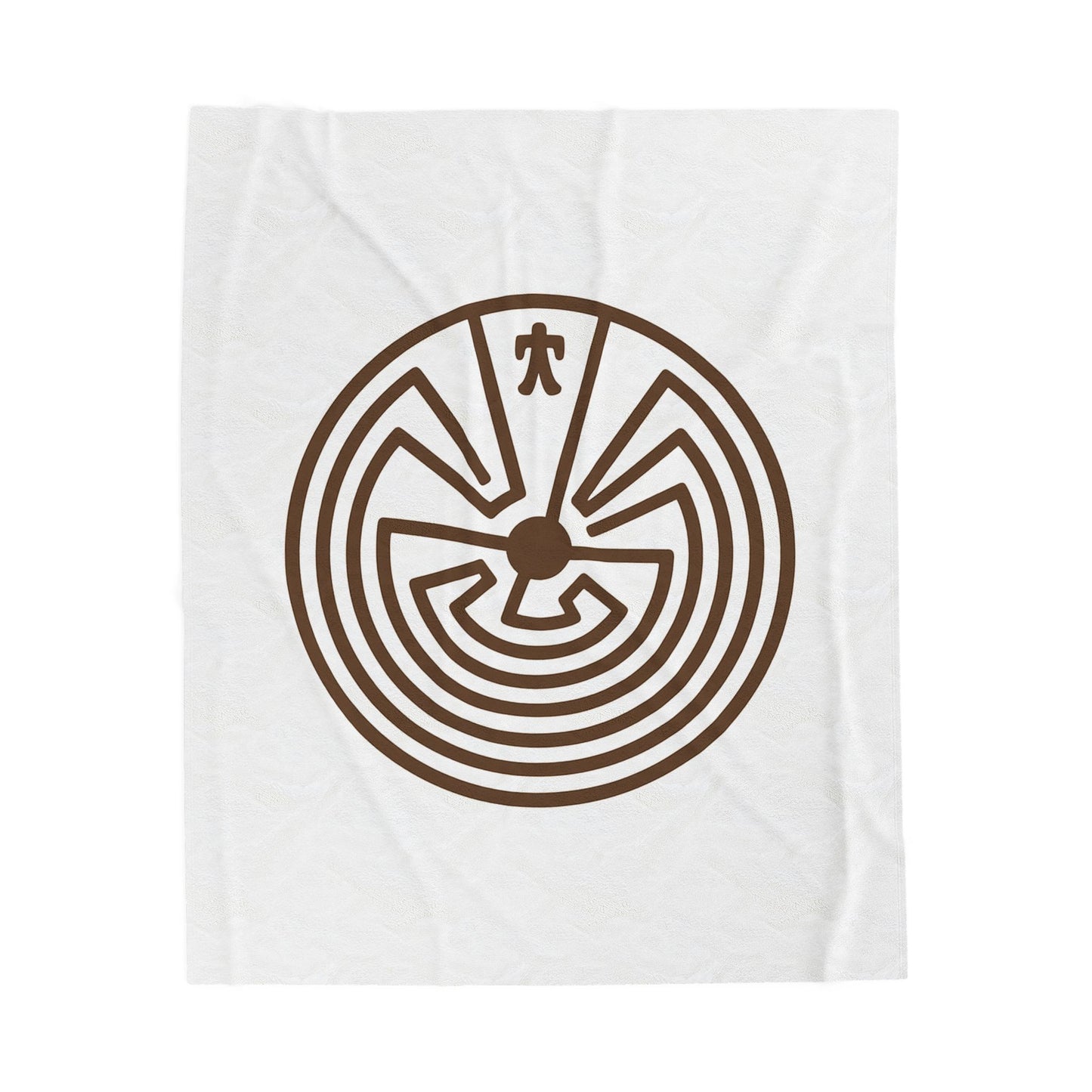 Cozy Velveteen Plush Blanket with Unique Labyrinth Design, Perfect for Home Decor, Gift for Friends, Relaxation, Cozy Nights, and [...]