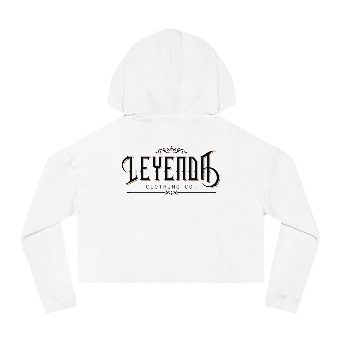 LEYENDA Women’s Cropped Hooded Sweatshirt