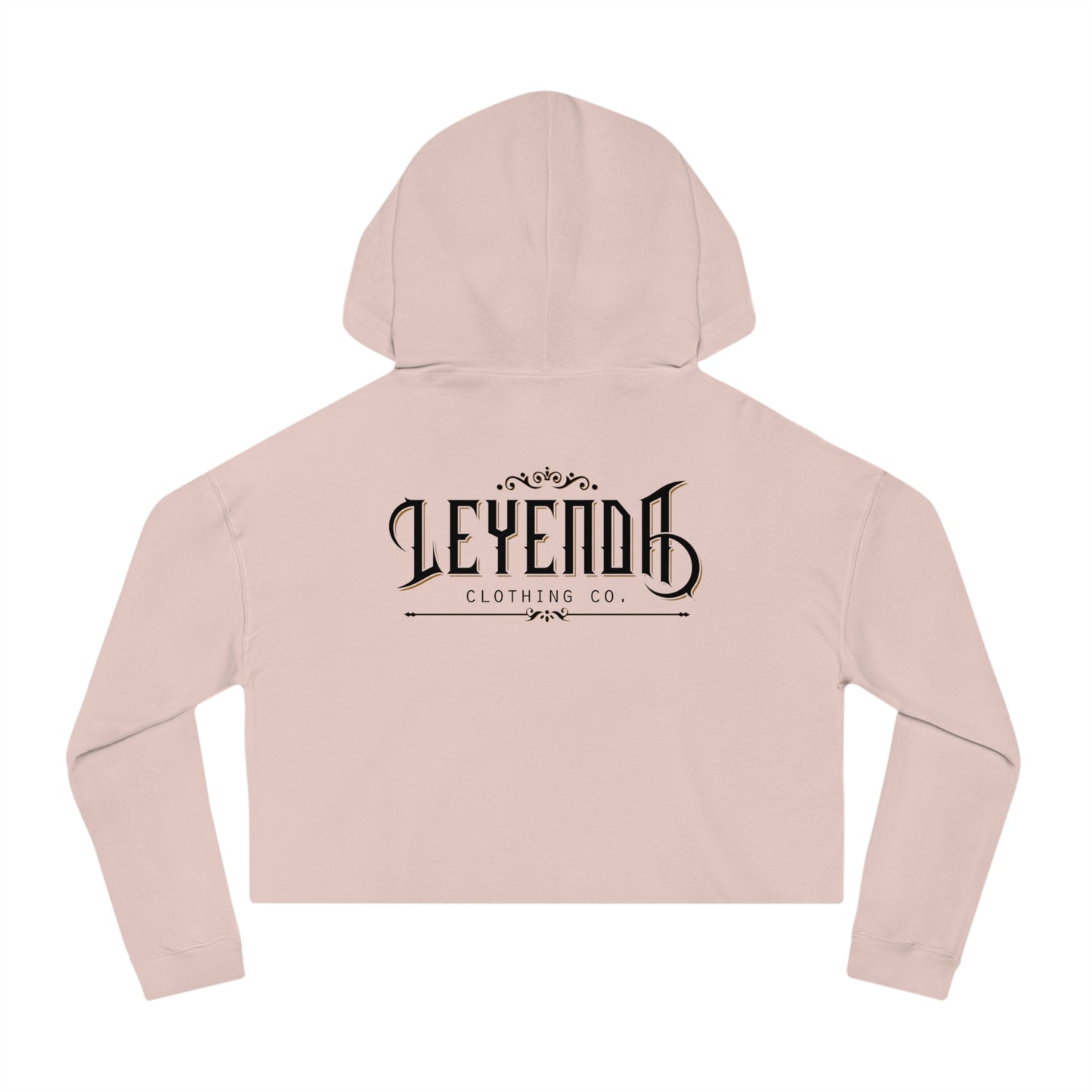 LEYENDA Women’s Cropped Hooded Sweatshirt