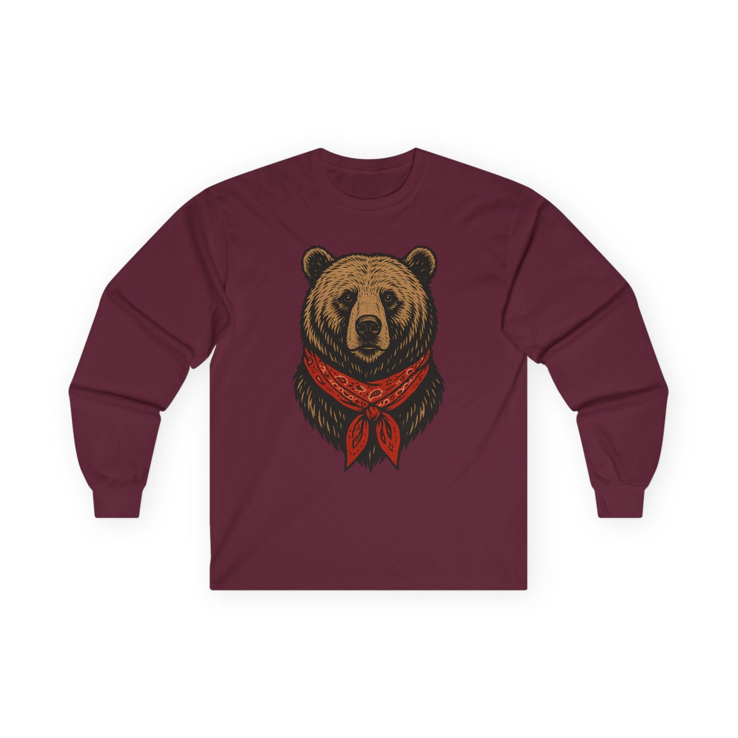 Eagle Graphic Long Sleeve Tee, Vintage Graphic T-Shirt, Casual Fall Wear, Unisex Cotton Shirt, Unique Gift Idea, Outdoor Lifestyle Apparel