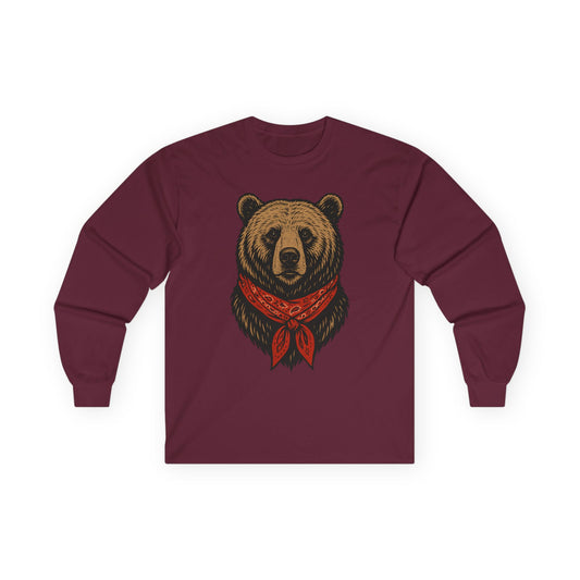 Eagle Graphic Long Sleeve Tee, Vintage Graphic T-Shirt, Casual Fall Wear, Unisex Cotton Shirt, Unique Gift Idea, Outdoor Lifestyle Apparel